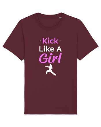 KARATE GIRL Burgundy