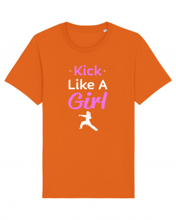 KARATE GIRL Bright Orange