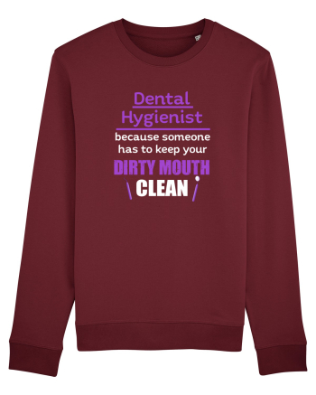 DENTAL HYGIENIST Burgundy