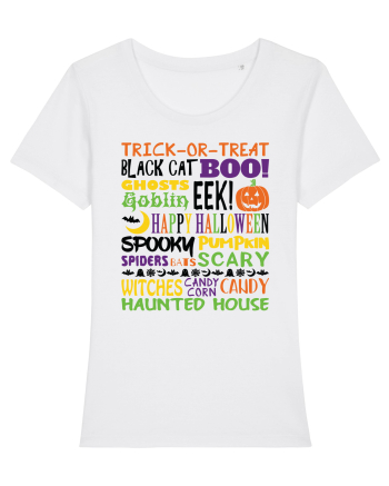 Happy Halloween White