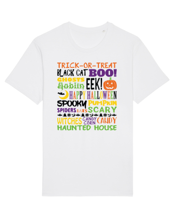 Happy Halloween White