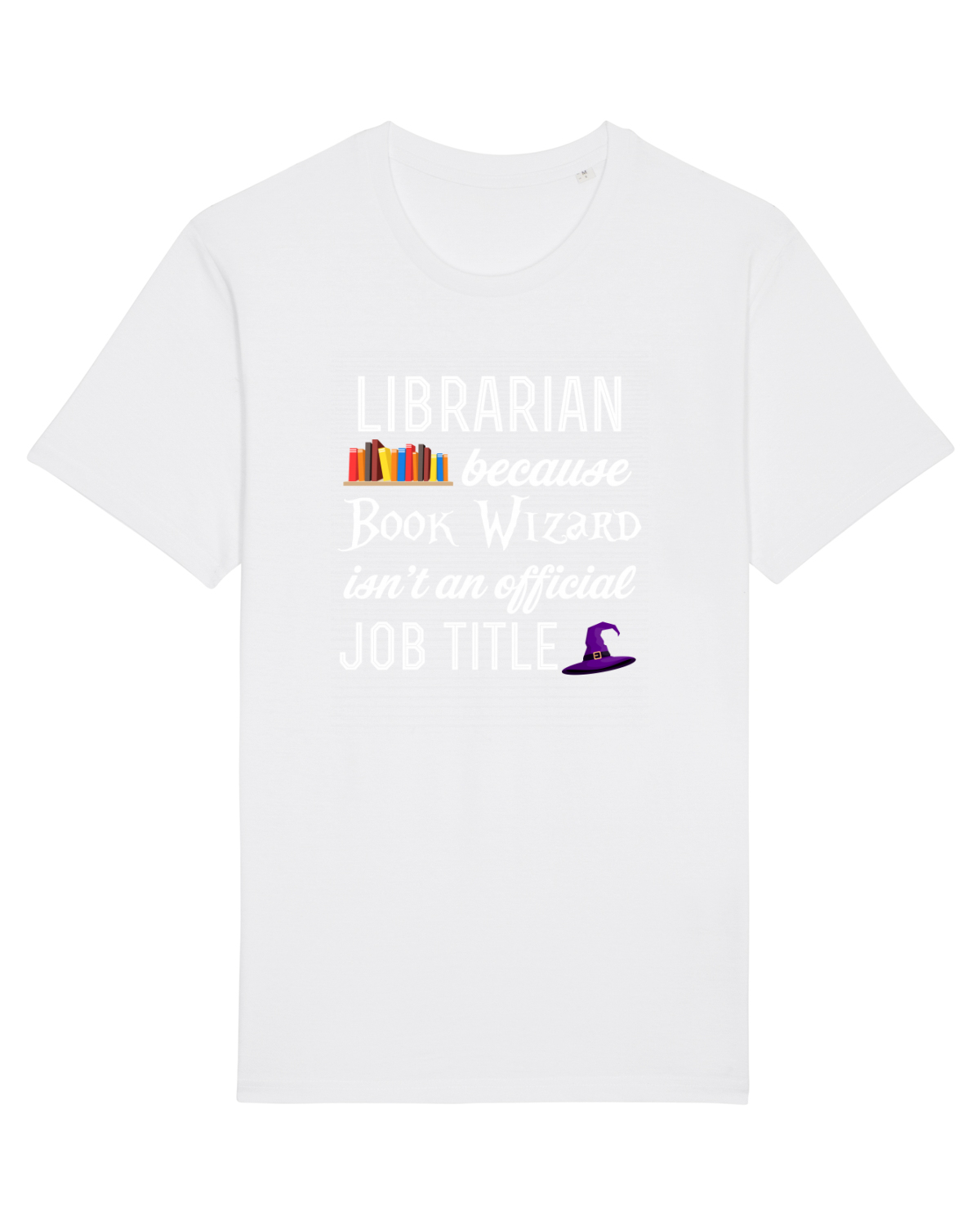 Tricou mânecă scurtă Unisex Rocker White