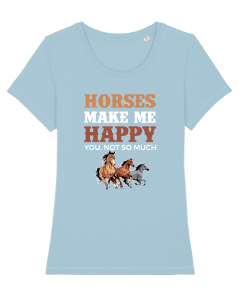 HORSES Sky Blue