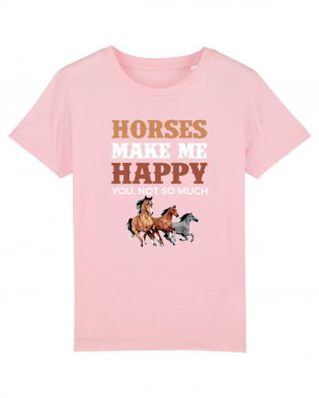 HORSES Cotton Pink