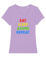 ANIME Tricou mânecă scurtă guler larg fitted Damă Expresser