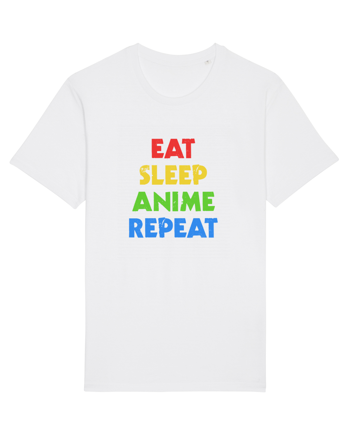 Tricou mânecă scurtă Unisex Rocker White