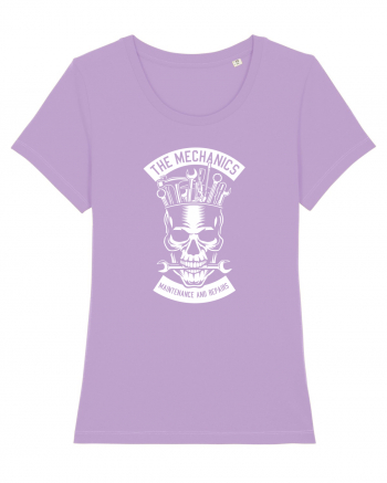 Skull Mechanics White Lavender Dawn