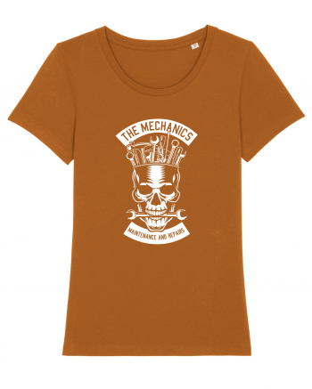 Skull Mechanics White Roasted Orange