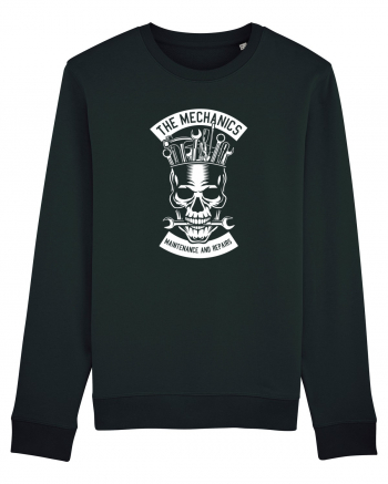 Skull Mechanics White Black