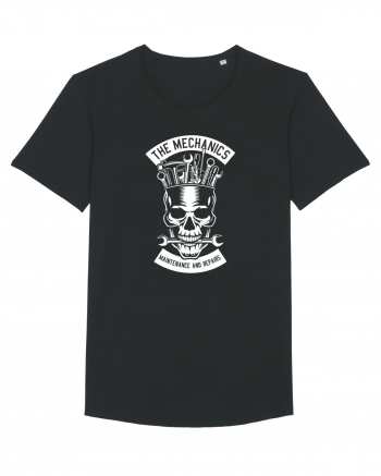 Skull Mechanics White Black