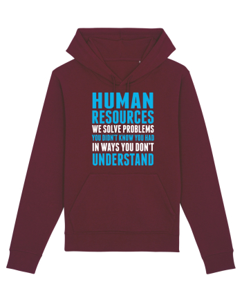 HUMAN RESOURCES Burgundy