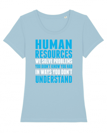 HUMAN RESOURCES Sky Blue