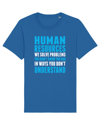 HUMAN RESOURCES Royal Blue