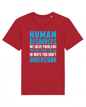HUMAN RESOURCES Red