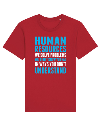 HUMAN RESOURCES Red