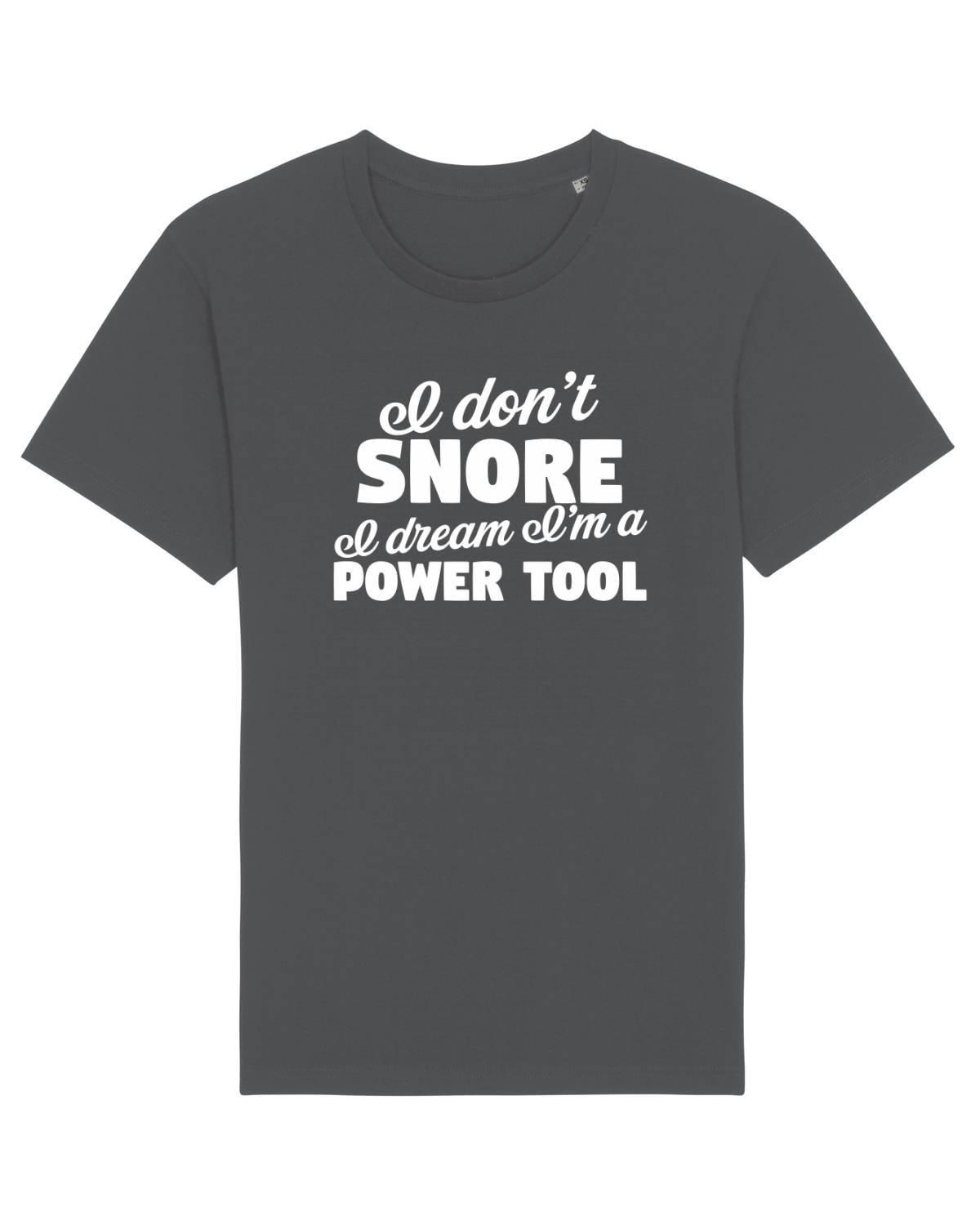 Tricou mânecă scurtă Unisex Rocker Anthracite