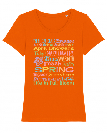 Spring - Primavara Bright Orange