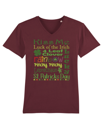 St Patrick's Day Burgundy
