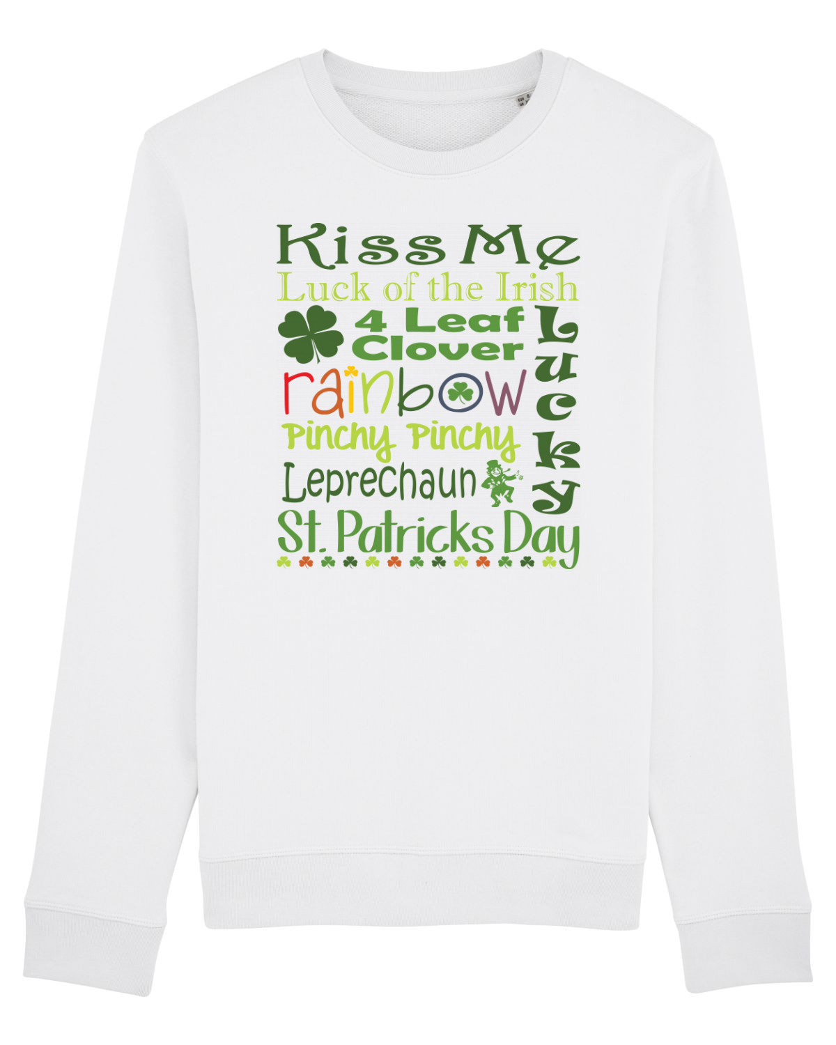 Bluză mânecă lungă Unisex Rise White
