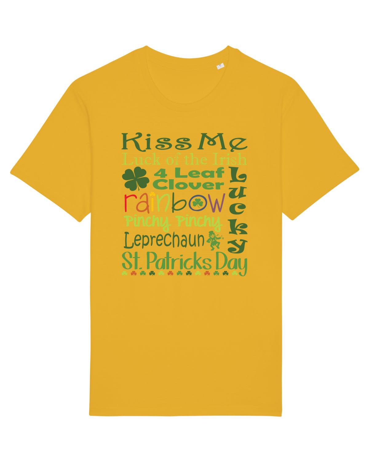 Tricou mânecă scurtă Unisex Rocker Spectra Yellow
