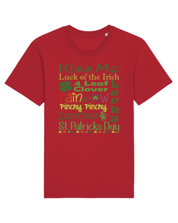 St Patrick's Day Red