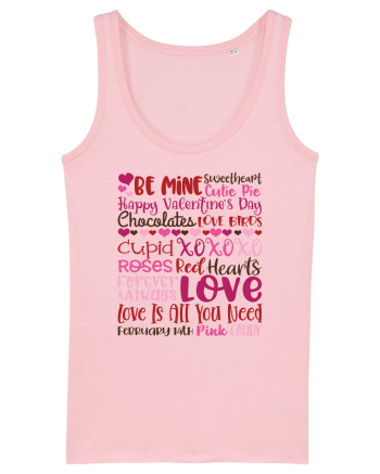 Valentine's Day Cotton Pink