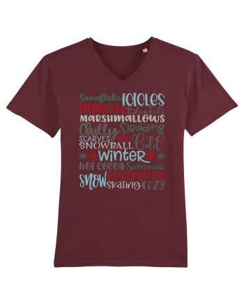 Winter - Iarna Burgundy