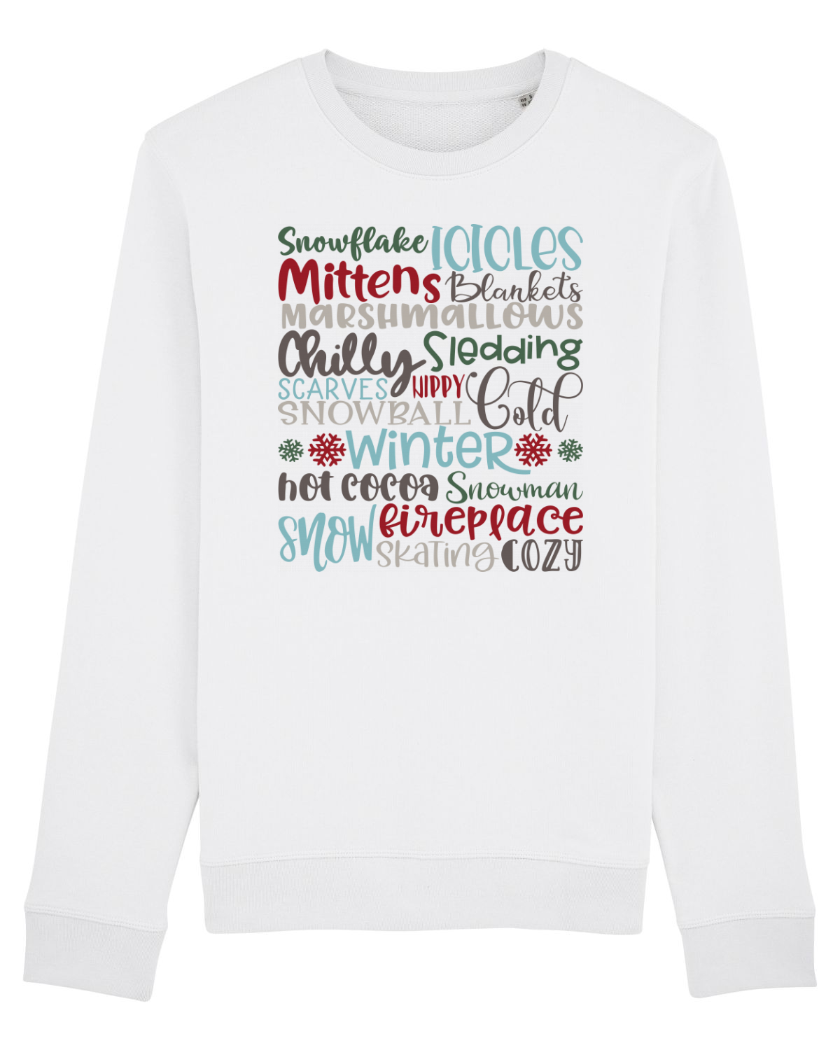 Bluză mânecă lungă Unisex Rise White