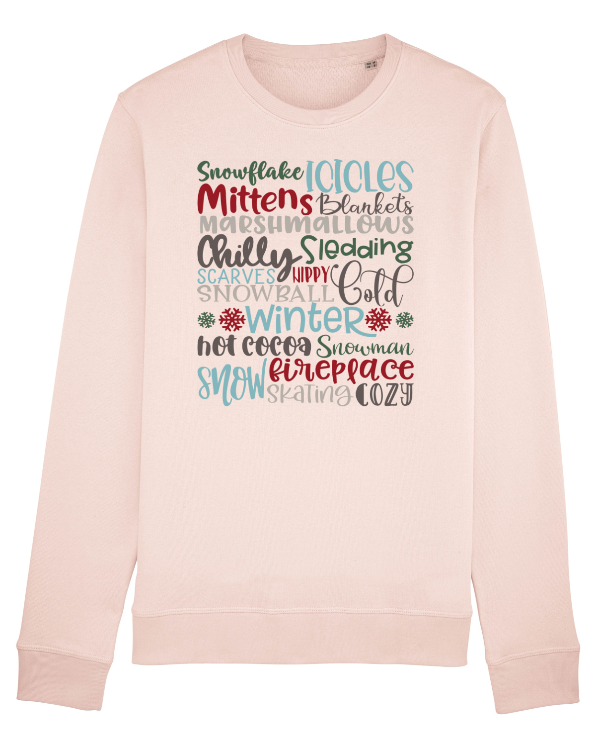 Bluză mânecă lungă Unisex Rise Candy Pink