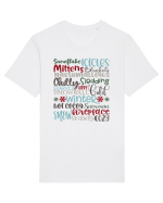 Winter - Iarna Tricou mânecă scurtă Unisex Rocker