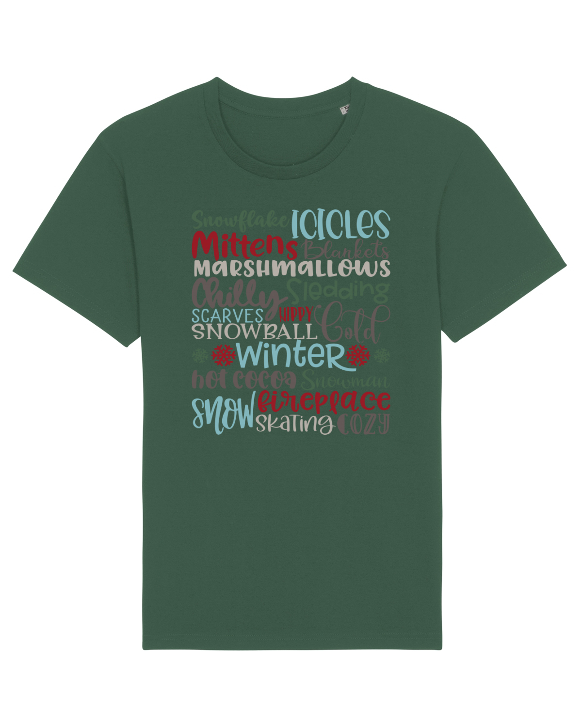 Tricou mânecă scurtă Unisex Rocker Bottle Green