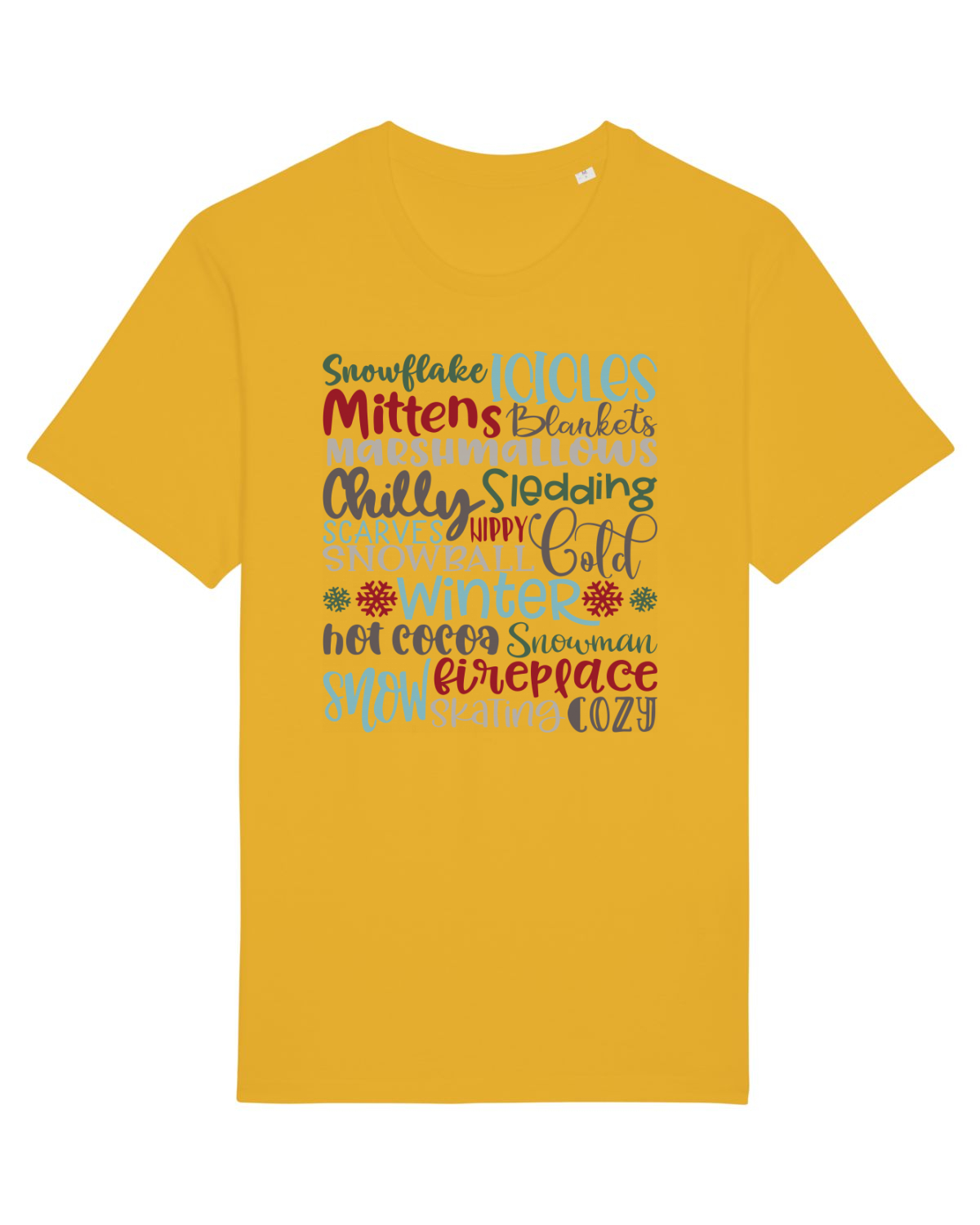 Tricou mânecă scurtă Unisex Rocker Spectra Yellow