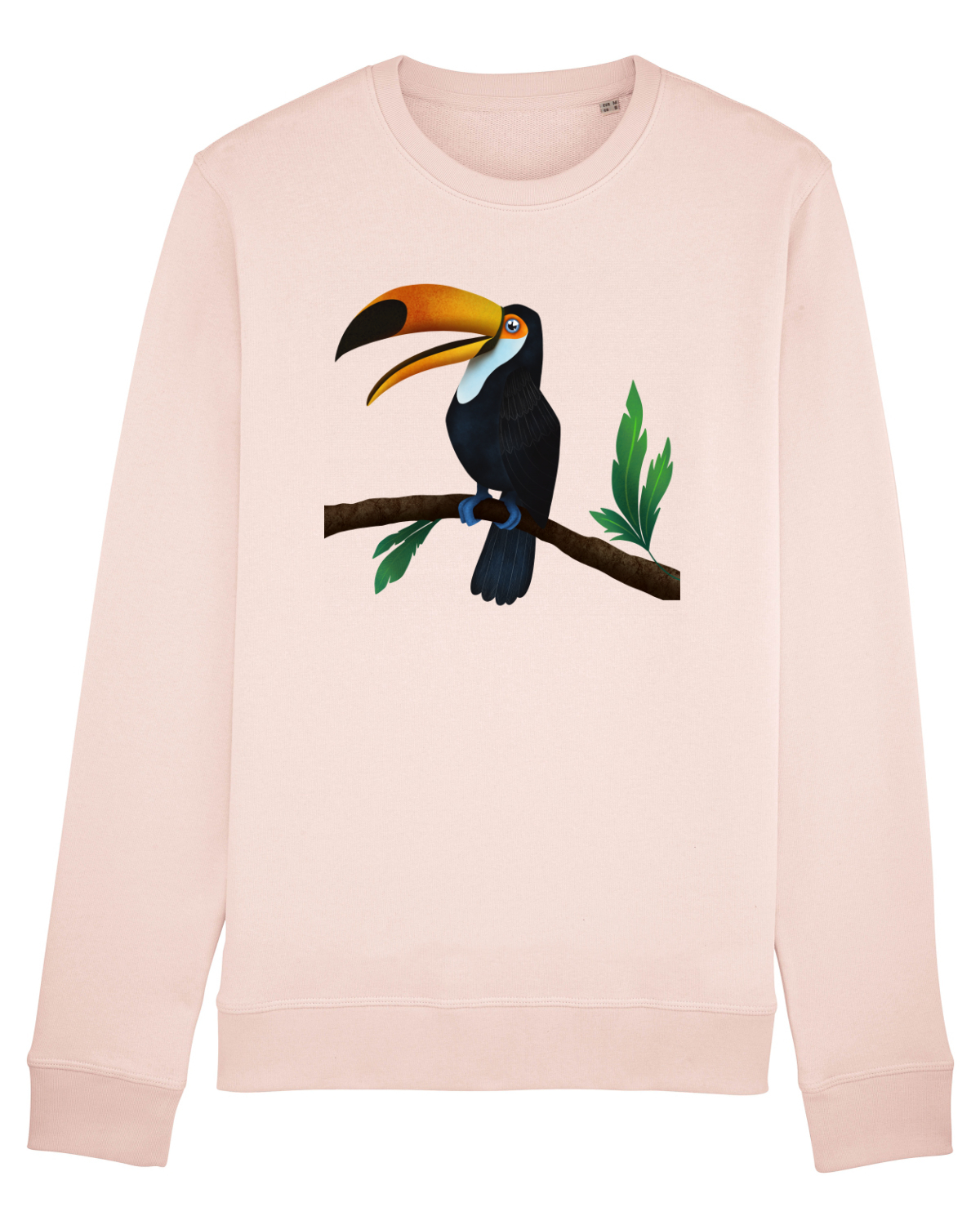 Bluză mânecă lungă Unisex Rise Candy Pink