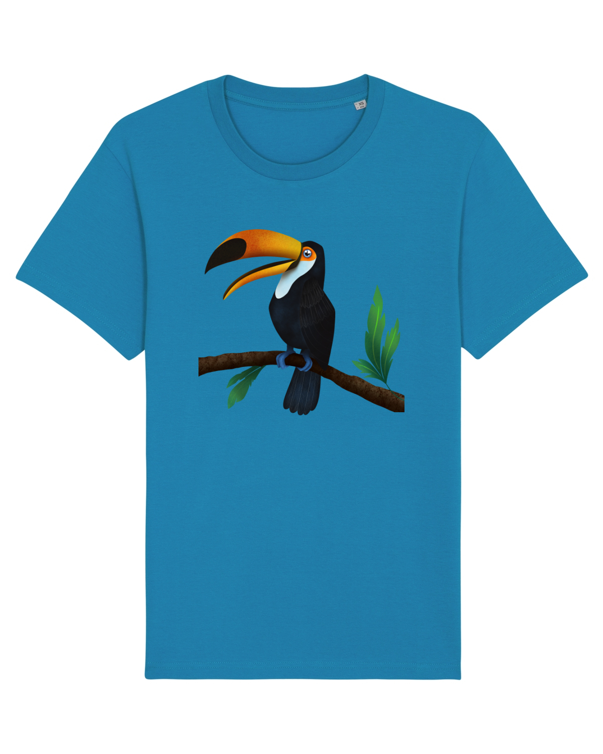 Tricou mânecă scurtă Unisex Rocker Azur