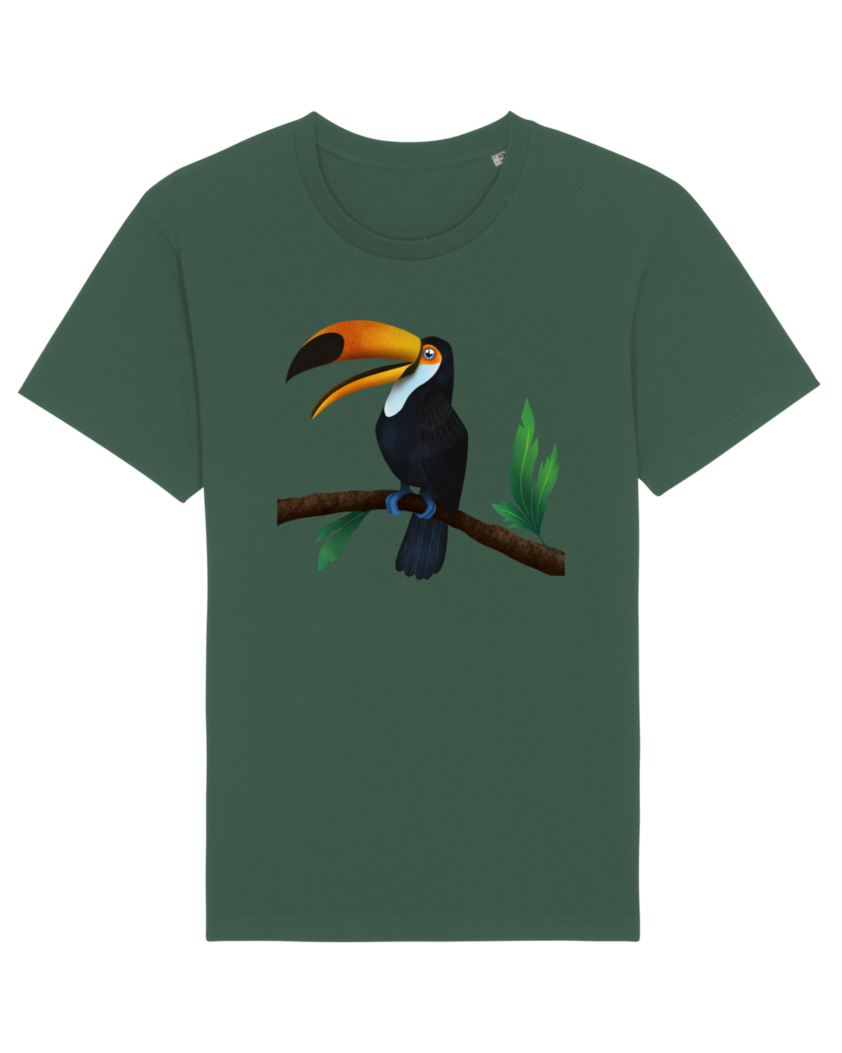 Tricou mânecă scurtă Unisex Rocker Bottle Green