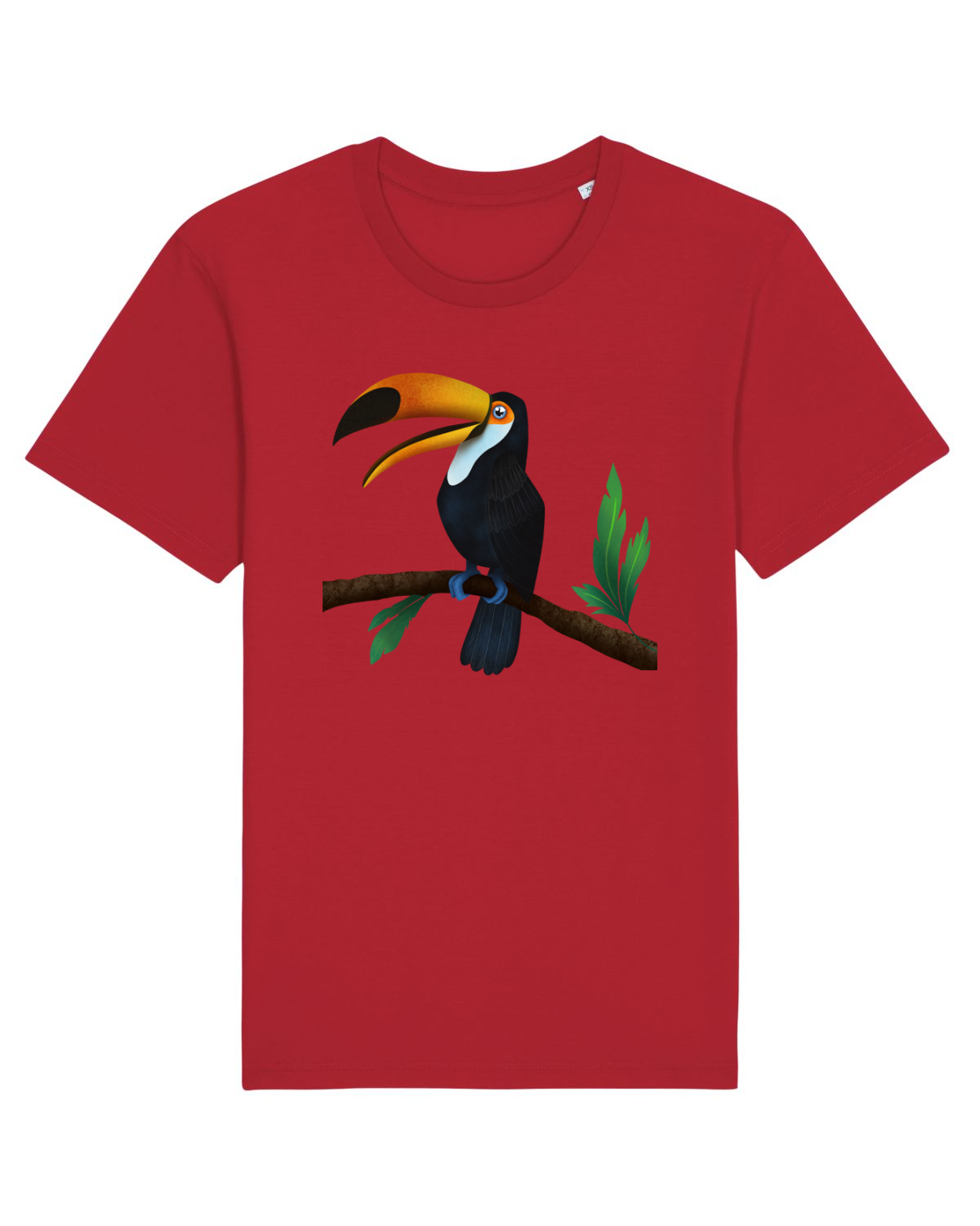 Tricou mânecă scurtă Unisex Rocker Red