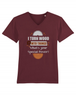 WOOD Tricou mânecă scurtă guler V Bărbat Presenter