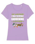 GARDENING Tricou mânecă scurtă guler larg fitted Damă Expresser