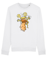 Yellow monster Bluză mânecă lungă Unisex Rise