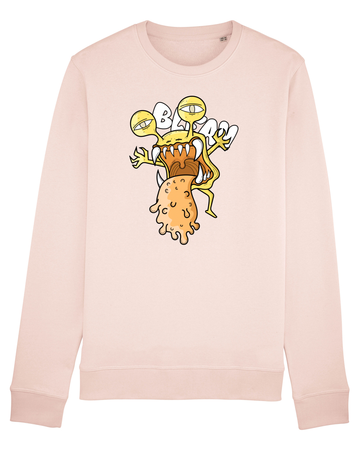 Bluză mânecă lungă Unisex Rise Candy Pink