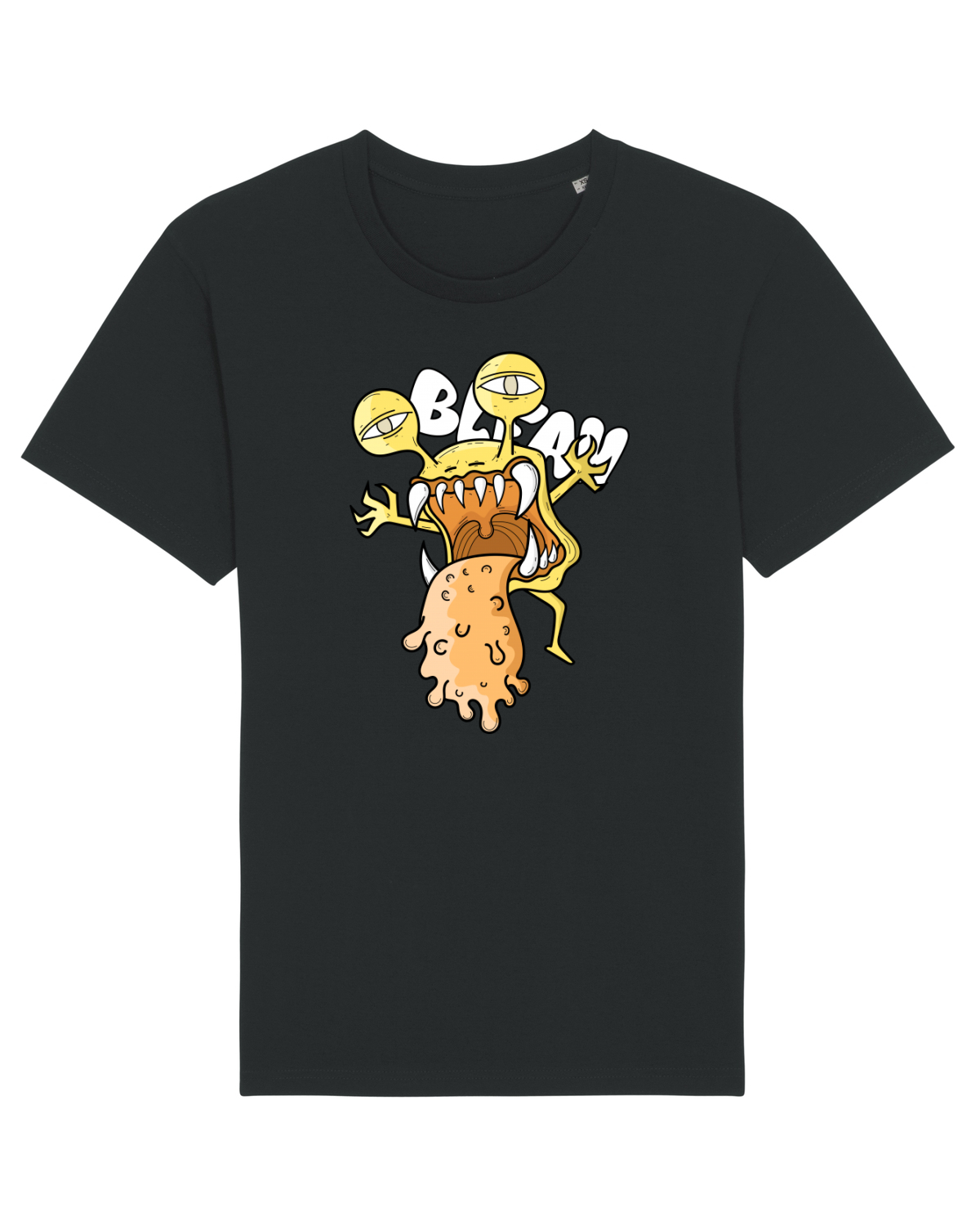 Tricou mânecă scurtă Unisex Rocker Black