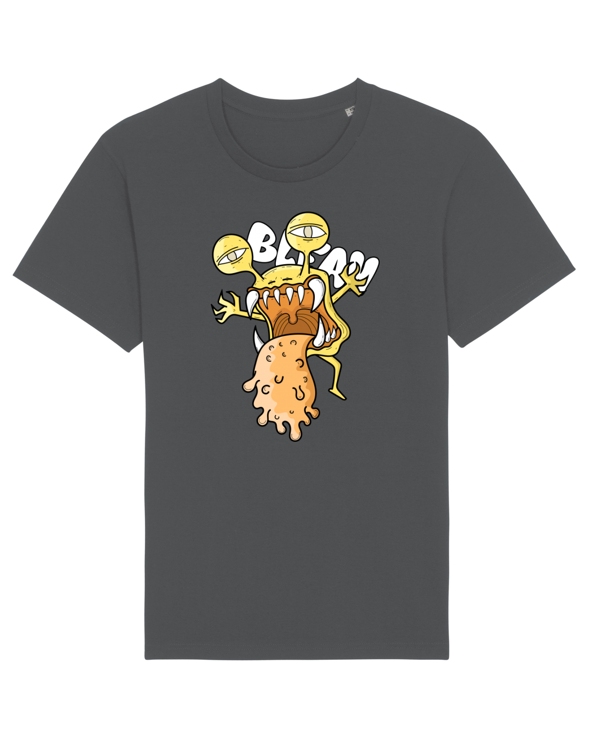 Tricou mânecă scurtă Unisex Rocker Anthracite