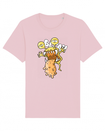 Yellow monster Cotton Pink