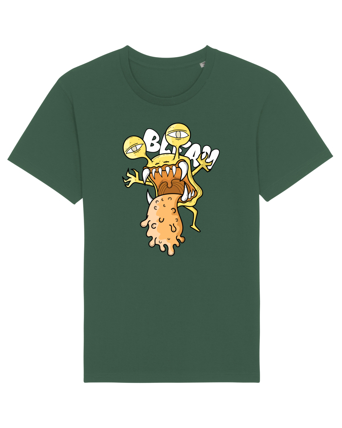 Tricou mânecă scurtă Unisex Rocker Bottle Green