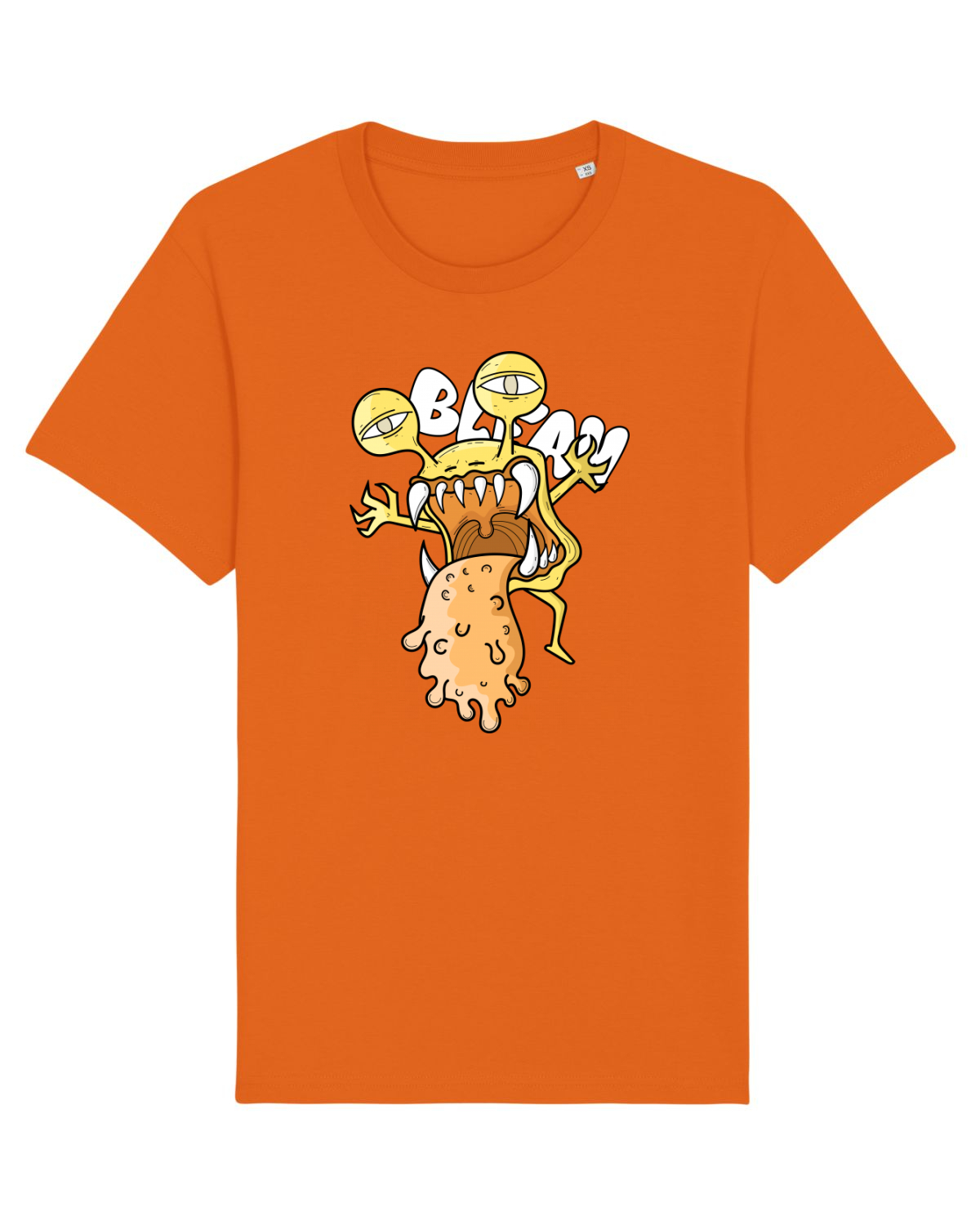 Tricou mânecă scurtă Unisex Rocker Bright Orange