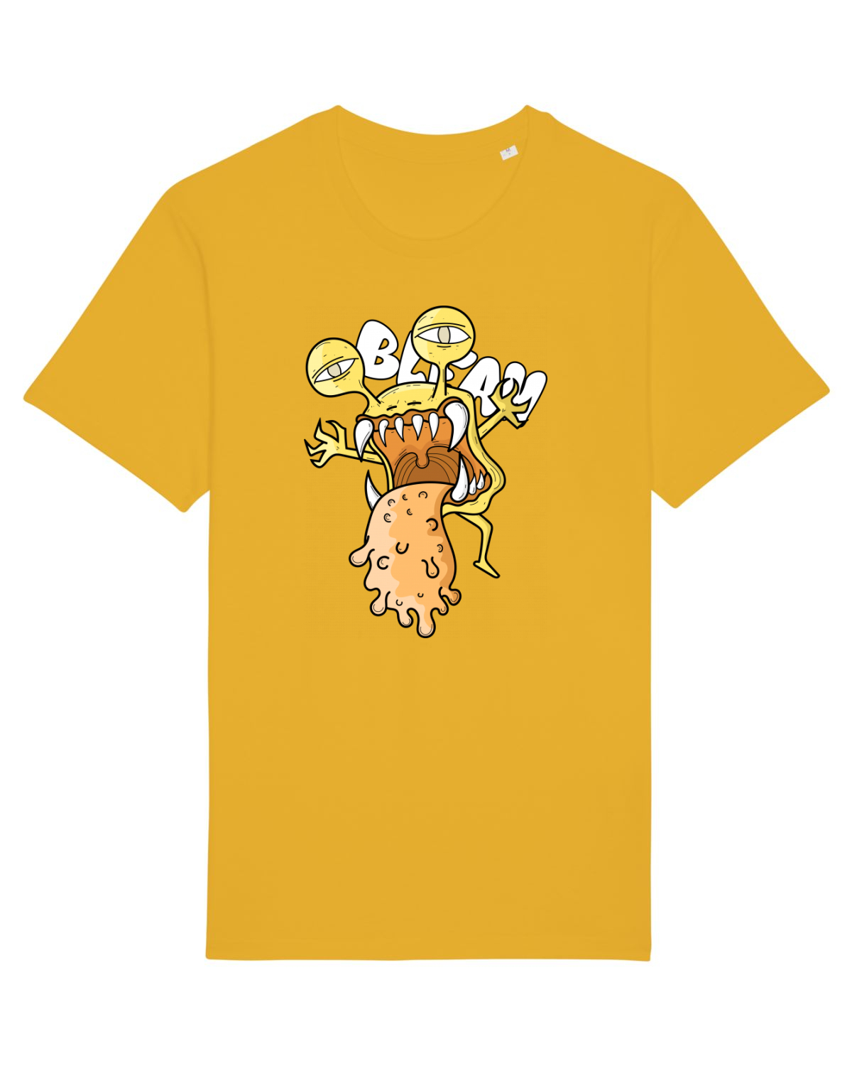 Tricou mânecă scurtă Unisex Rocker Spectra Yellow