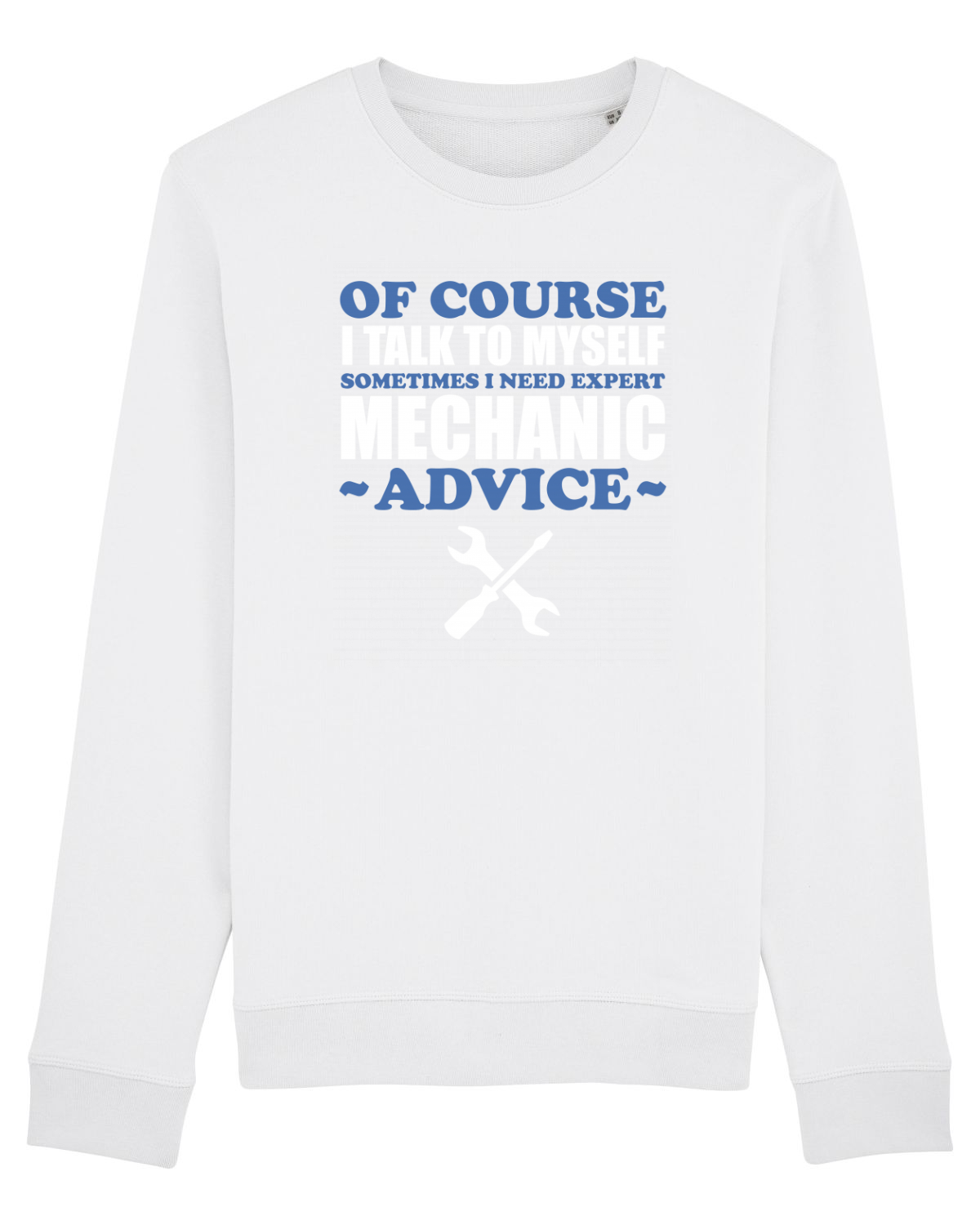 Bluză mânecă lungă Unisex Rise White