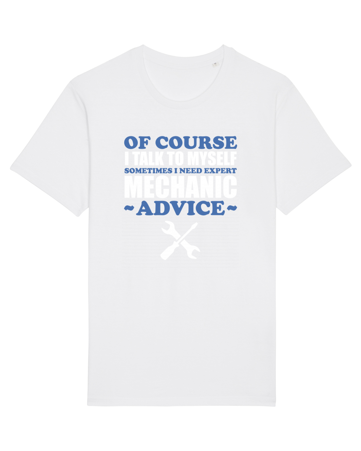 Tricou mânecă scurtă Unisex Rocker White