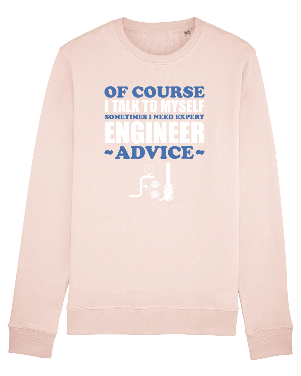 Bluză mânecă lungă Unisex Rise Candy Pink