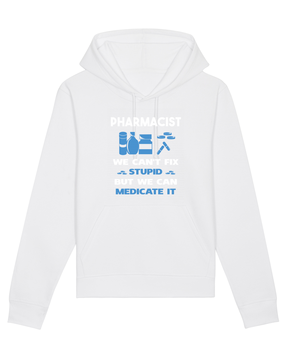 Hanorac Unisex Drummer White